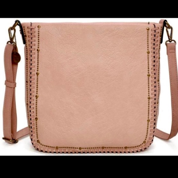 Ampere Collection Handbags - Blush Color The Shelby Crossbody Purse